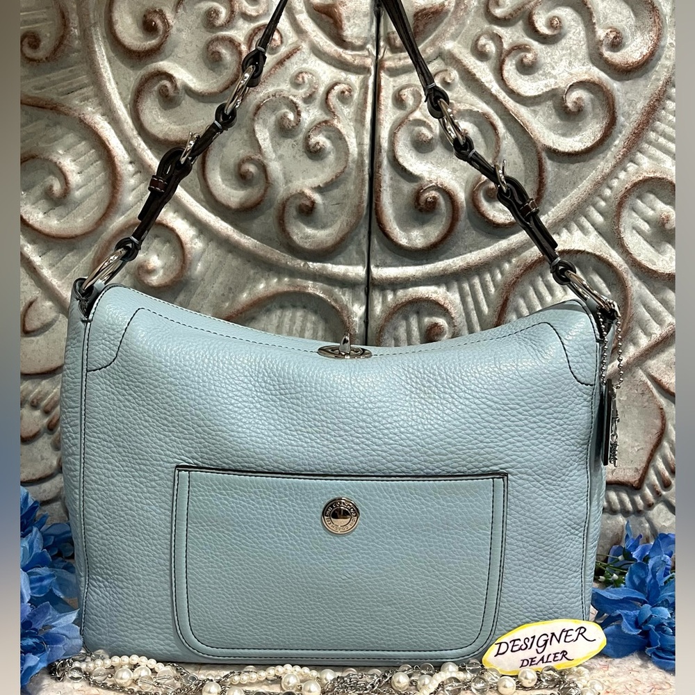 COACH Chelsea Turnlock Large Hobo Shoulder Bag # 8A39 NWT Vintage 💎